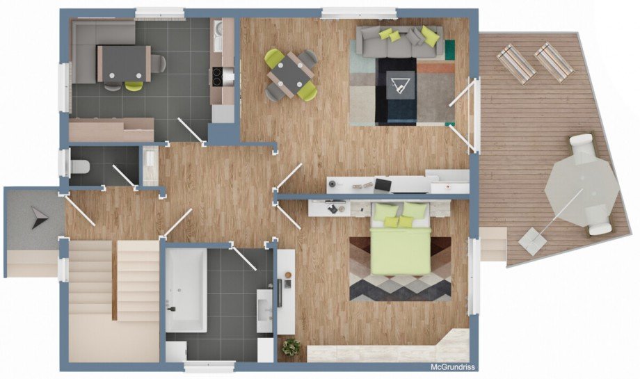 Erdgeschoss Einfamilienhaus Nufringen