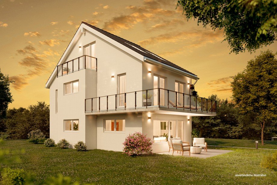 Ansicht Einfamilienhaus Stuttgart / Botnang