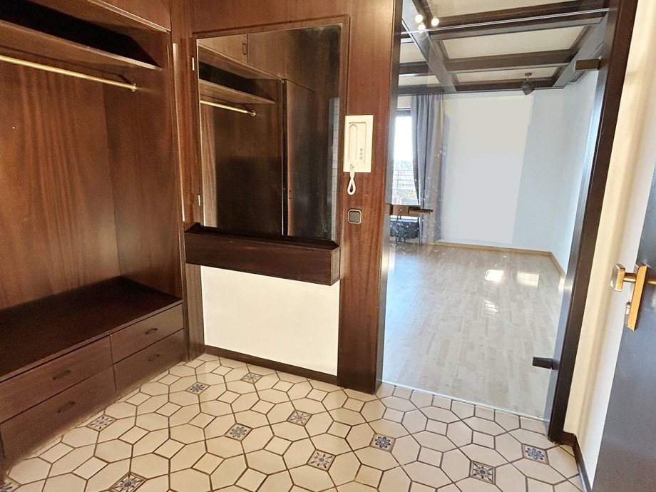 Eingangsbereich_mit_Garderobe Penthousewohnung Sindelfingen