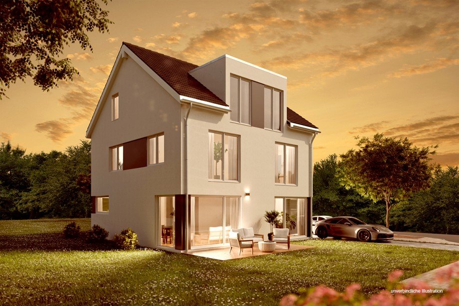 Ansicht Einfamilienhaus Renningen / Malmsheim