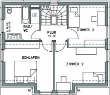 Dachgeschoss  Herrliches Wohnen in ruhiger Randlage von Thomashardt  Es entstehen 3 attraktive und sonnige EFH
