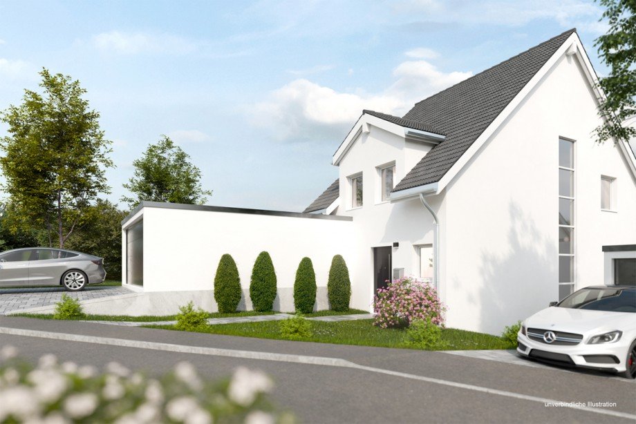 Ansicht Einfamilienhaus Leonberg