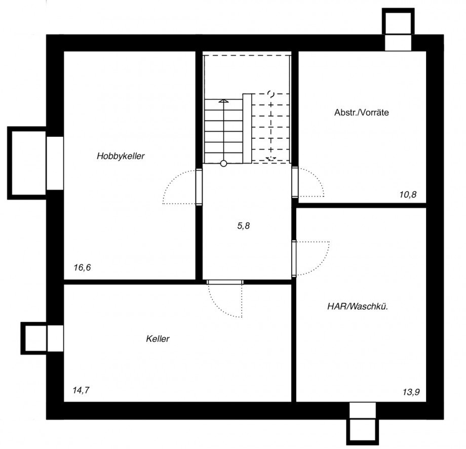 Untergeschoss Einfamilienhaus Renningen / Malmsheim