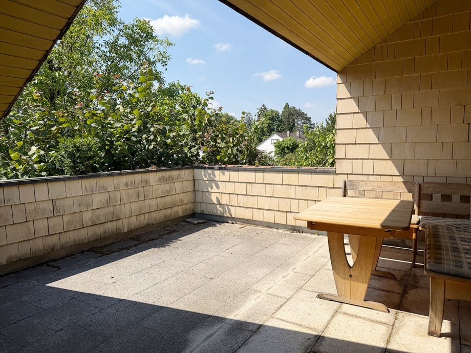 Dachterrasse im 1. DG Einfamilienhaus Backnang