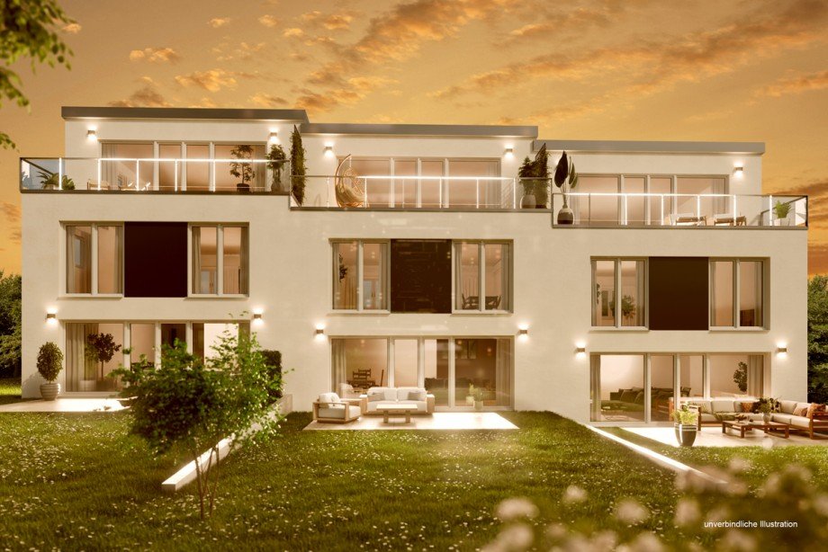Ansicht Reihenhaus Stuttgart / Stammheim