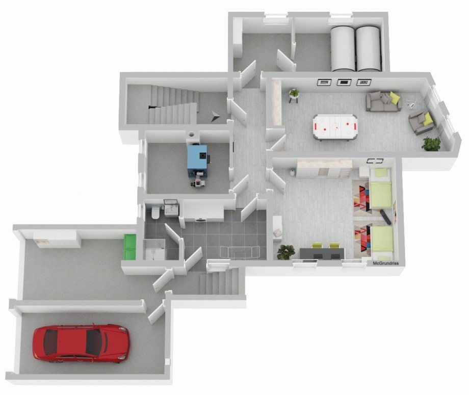 Untergeschoss Zweifamilienhaus Lorch