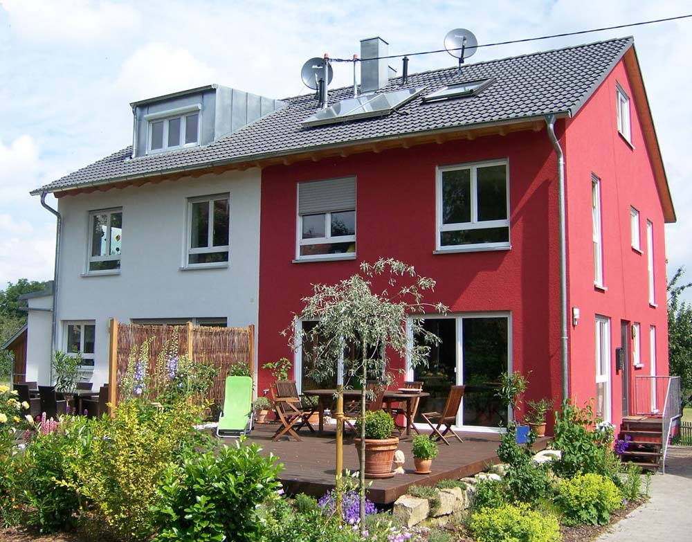 Farbenfrohes Haus in Stetten
