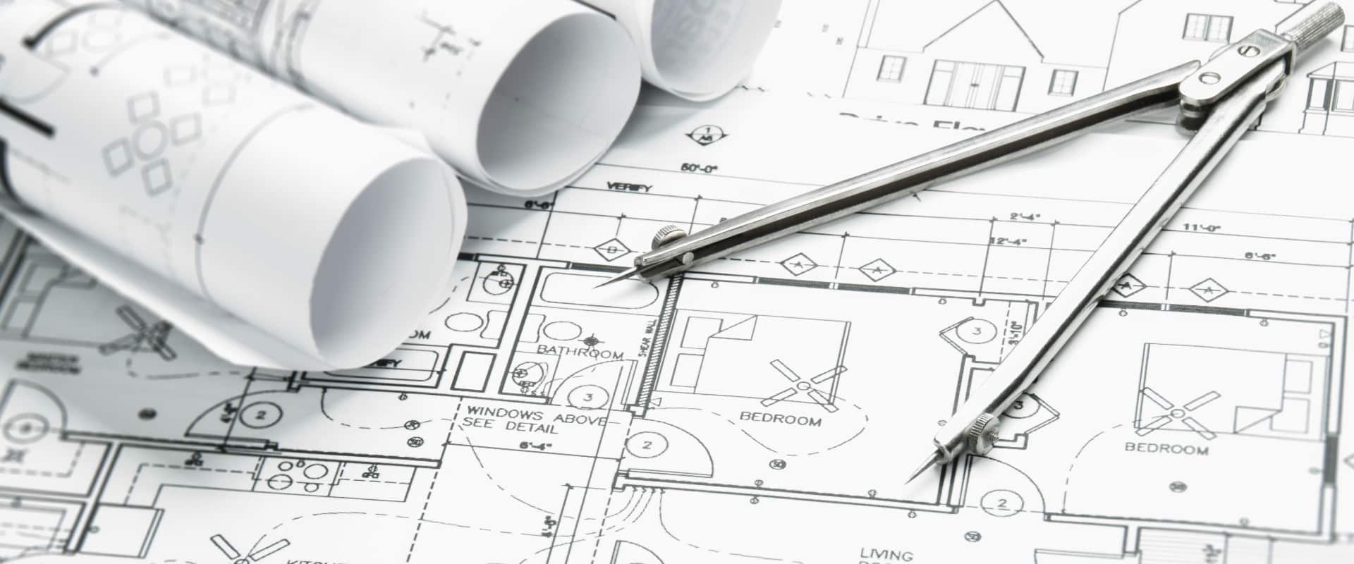 Construction planning drawings