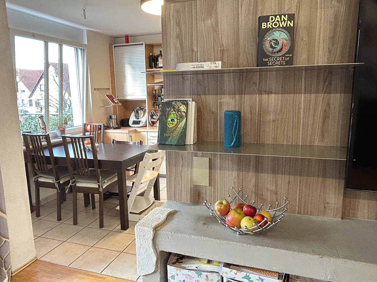 Wohnen/Essen - „Wohnen mit Gartenglück“ Filderstadt-Plattenhardt: Barrierefreie 4 Zimmer-ETW mit Terrasse