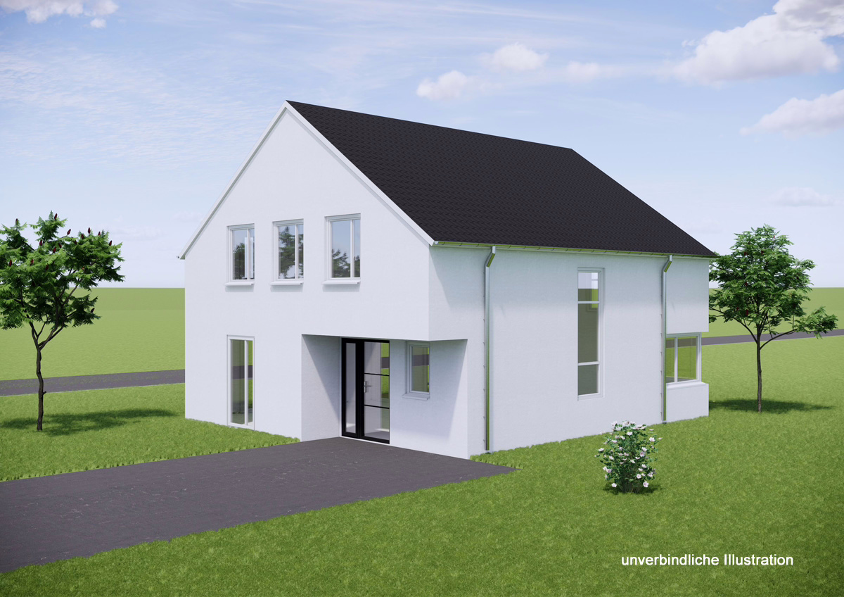 Ansicht - „Mehr als nur 4 Wände“ Schlüsselfertiges Neubau-EFH in Affalterbach